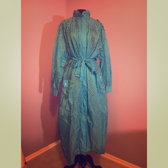Doncaster Jackets & Blazers - 🔥Vintage Polkadot Rain Coat